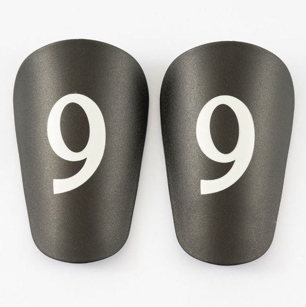 Mini Shin Guards For Kids & Youth - Lightweight Football Soccer Shin Pads, Protective Training Gear For Small Legs (Black)_viptrois.com