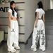 "Women's Stylish Jazz Sweatpants - Loose Fit Hip Hop Streetwear Straight Leg Joggers With Drawstring"_viptrois.com