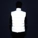 Men's Clothing reflective white duck Silk cotton vest ins outdoor sports warm vest waistcoat_viptrois.com