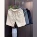 Men's Clothing Summer Breathable Thin Sports Quick Drying Shorts Men's Solid Color Mesh Casual Shorts Loose Outer Wear Beach Pants_viptrois.com
