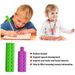 Mother & Kids Baby Silicone Building Blocks Teether Infant Oral Period Molar Stick Autistic Children Pen Cap Bite_viptrois.com