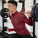 Men's Seamless Performance Long Sleeve T-Shirt – Stretchable, Breathable & Moisture-Wicking Workout Top For Gym, Running & Fall Training_viptrois.com