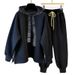 Men's Clothing Fashion Letter Printing Youth Leisure Loose Set_viptrois.com