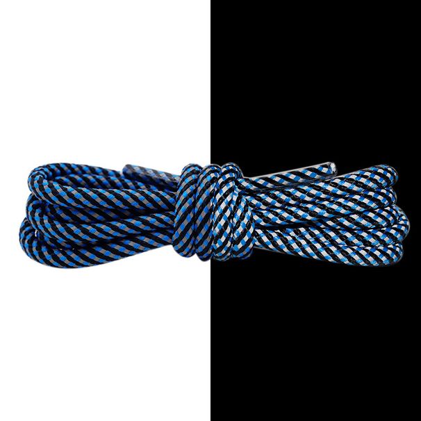 Shoe Accessories round coconut reflective shoelaces for sports shoes, trousers, hats, sweatshirts, Martin boots shoelaces_viptrois.com