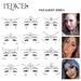 Halloween Edm Electronic Music Festival Face Stickers Eyebrow Stickers Diamond Resin Diamond Carnival Diamond Stickers Masquerade Face Decoration_viptrois.com