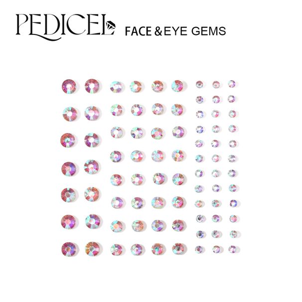 Halloween Edm Electronic Music Festival Face Stickers Eyebrow Stickers Diamond Resin Diamond Carnival Diamond Stickers Masquerade Face Decoration_viptrois.com