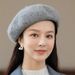 Wool For Women Autumn Versatile Artist Beret Woolen Winter Fashion Pumpkin Hat_viptrois.com