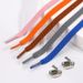 Lazy Shoelaces, No Tie Flat Buckle Elastic Band, White Shoes, Lazy No Tie Children's Shoelaces_viptrois.com