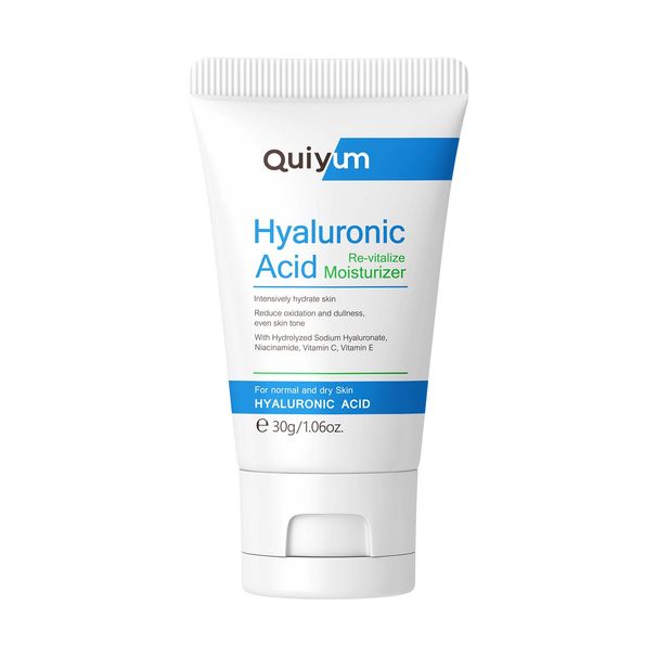 QUIYUM Hyaluronic Acid Moisturizer - Deep Hydration & Brightening, 30g Non-Greasy Cream_viptrois.com