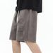 Men's Heavyweight Elastic Waist Casual Shorts High Street Trendy Brand Loose Fit Straight Leg Five Point Pants Summer_viptrois.com
