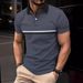 Unbeatable Quality Summer Sale Button Splicing Digital Printed Men's Sports Polo Shirt_viptrois.com