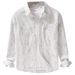 Minimally Casual Men's Long Sleeved Shirt, Trendy Loose And Trendy, Versatile Men's Shirt For Young People_viptrois.com