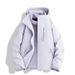 Unisex 3-in-1 Weatherproof Jacket – Thermal Windbreaker & Water-Resistant Shell For Outdoor Adventures (Glacier Blue/Black, S-6XL)_viptrois.com