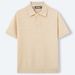 2026 New Style Men's European Style Spring/Summer Short-Sleeved Knitted Shirt - Muscular Hard-Hero Casual Hooded Polo Shirt_viptrois.com
