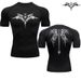 Men's Clothing Compression Shirt Black Fitness T Shirt Men's Muscle Quick Drying Fitness Sportswear Sun Protection Sports Close Fitting_viptrois.com