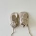 Children's gloves Autumn and winter ins for girls warm halterneck interlocking outdoor baby gloves_viptrois.com