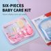 Mother & Kids Bag Full Set Of Children's Care Set Nasal Aspirator Mother And Baby Care 6 Piece Set Storage Box_viptrois.com