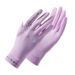 Sunscreen gloves ladies spring and summer outdoor riding ice silk anti-ultraviolet full finger dew finger cool feeling thin gloves men_viptrois.com