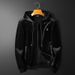 Men's Gold Velvet Tracksuit Set 2-Piece Hooded Lounge Suit | Loose Fit Casual Jogger Outfit For Autumn Winter | Soft Velour Jacket & Pants_viptrois.com