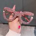 Candy Colored Large Frame Pearl Rhinestone Decoration Net Celebrity Flat Glasses Plain Makeup Personality Anti Blue Light Glasses_viptrois.com
