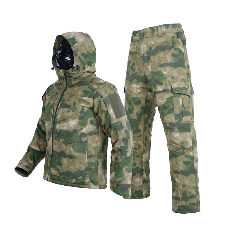 Men's Clothing new heat reflective camouflage outdoor tactical cotton jacket for men, cold proof, warm and wear resistant cotton jacket_viptrois.com