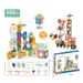 Mother & Kids DIY Marble Run Building Blocks Set 98/182PCS Educational STEM Toy For Kids Creative Maze Slide Puzzle Early Learning Gift Colorful_viptrois.com