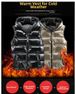 Men's Bright Face Down Cotton Vest Korean Trendy Winter Sleeveless Coat Thick Polyester Warm Casual Vest For Men_viptrois.com