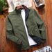 Men's Reversible Thin Sports Jacket European Size Spring Autumn Casual Breathable Stand Collar Top_viptrois.com