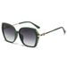 Women's Rhinestone Sunglasses – UV400 Square Frame With Geometric Design (3 Colors)_viptrois.com