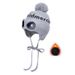 Women's Hats Winter Outdoor Cold Proof Earmuffs Lei Feng Hat Pullover Hat For Women With Glasses Wool Ball Knitted Wool Hat_viptrois.com