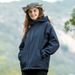 Unisex Waterproof Windbreaker Jacket – Lightweight Hooded Raincoat For Hiking & Urban Wear (Men's/Women's Blue/Navy/Black/Light Grey/Dark Grey)_viptrois.com