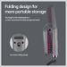 Original design new lazy straight hair comb straight roll dual volume power generation lazy fan small_viptrois.com