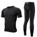 Men's clothing Sports fitness wear men's elastic short sleeve tights base training yoga_viptrois.com