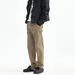 Vintage Workwear Jeans – Adjustable Waist, Distressed Washed Denim Pants For Men (Mid-Rise, Stretch Cotton, Streetwear Style)_viptrois.com