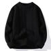 Men's Cable Knit Sweater - Oversized Fit, 100% Polyester, Round Neck Pullover (White/Black/Gray/Brown)_viptrois.com