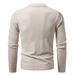 Men’s Oversized V-Neck Knit Cardigan | Chunky Chenille Sweater (M-5XL, 8 Colors)_viptrois.com