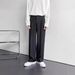 Men's Clothin Style White Suit Trousers Men's High End Loose Straight Leg Mopping Trousers Casual Versatile Suit Trousers Suit Trousers Trendy_viptrois.com