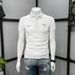 Men's Clothing Summer High End Embroidery Slim Lapel Short Sleeve Versatile New Style Trendy Handsome Casual T Shirt_viptrois.com