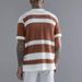 Men's Clothing Summer New Spot Men's Hollow Woolen Shirt Boys Casual Slim Top Fashion Knitted Short Sleeved Shirt_viptrois.com