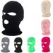 Sports Face Masks Three Hole Wool Knitted Hat Sports Face Mask Winter Mask Winter Warm Headgear Men's Ski Cold Proof Cycling Mask_viptrois.com
