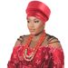 Women's Scarves African Traditional West African Nigerian Muslim Black Head Cover Hat Casual Hijab Hat_viptrois.com