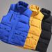 Men's Clothing Men's & Women's Workwear Padded Vest With Multiple Pockets, Thickened Winter Fleece Lined Sleeveless Jacket For Outdoor & Commuting_viptrois.com