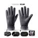 Men's Gloves Outdoor Ski Gloves Men And Women Winter Plus Velvet Thickened Touch Screen Windproof Waterproof Riding Electric Car Warm Cotton Gloves_viptrois.com