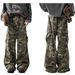Men's Clothing High Street Pure Wild Hole Camouflage Pants Men And Womentrend Big Pocket Casual Overalls Loose Vibe_viptrois.com