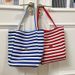 Men's Handbags Leisure Large-capacity Bag Women's Fashion Texture Shoulder Bag Simple Canvas Handbag Commuter Tote Bag_viptrois.com