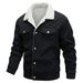 New Lambskin Jacket Men's Autumn And Winter Plus Velvet Loose Cold Proof Lapel Corduroy Cotton Coat_viptrois.com