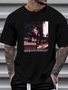 my Chemical Roce Outline Repeat T Shirt Soft Homme Unisex Casual Slightly Designer Clothes Stylish Breathable Comfortable Graphic Stretched_viptrois.com