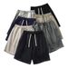 Men's Clothing Men's Solid Color Athletic Shorts Summer Plus Size Straight Leg Loose Casual Knit Running Basketball Pants_viptrois.com
