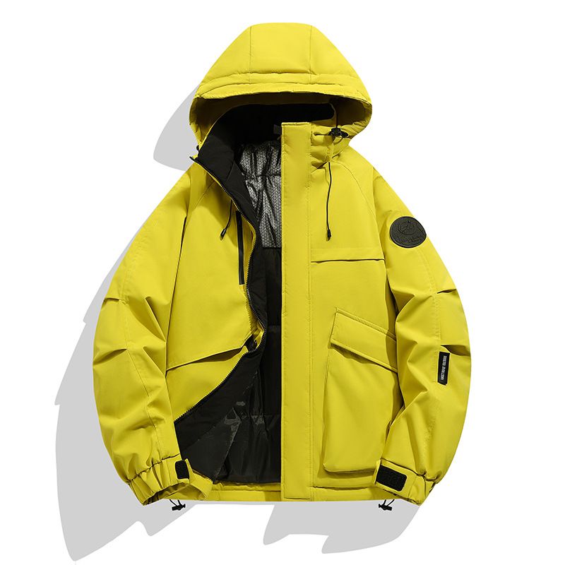 Men's Winter Thermal Jacket With Graphene Lining - Windproof Waterproof Hooded Parka For Outdoor Sports & Daily Wear_viptrois.com