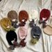 Kids' caps Girls' tassel ear Caps Winter Pendant Handmade woolen caps children's outdoor travel_viptrois.com